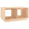  Coffee Table, 80x50x40 Cm, Solid Pine Wood