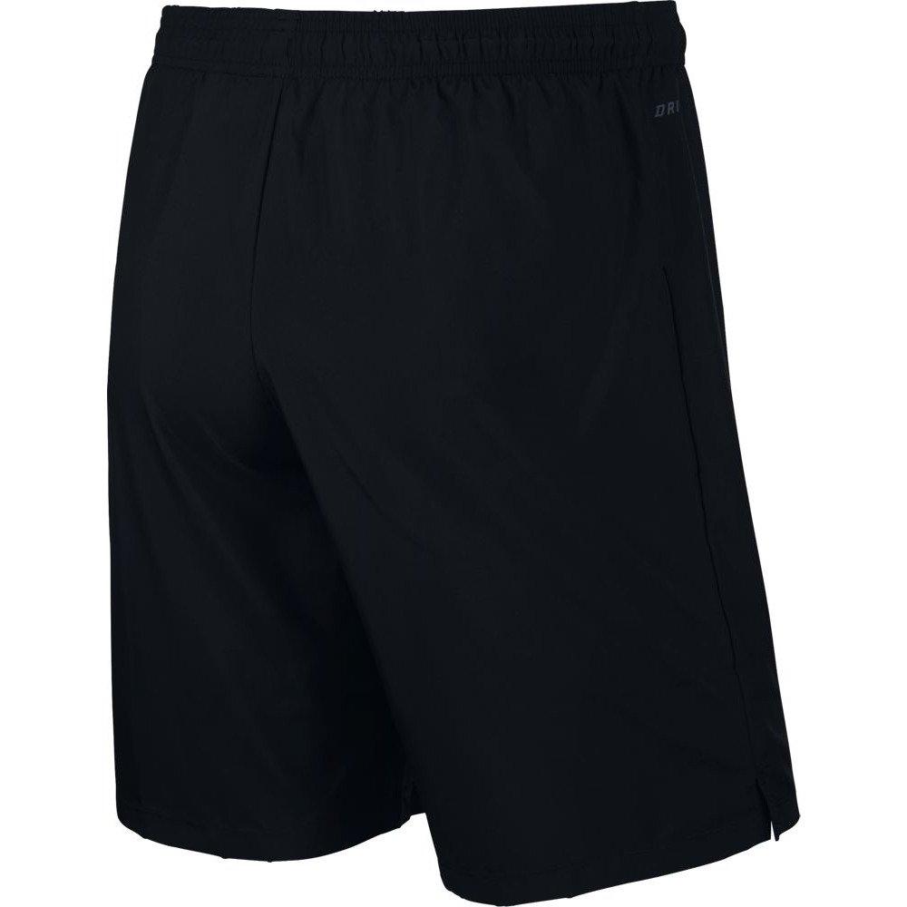 Nike Solid Color Mid-Rise Casual Shorts Men shorts Black 743359-010