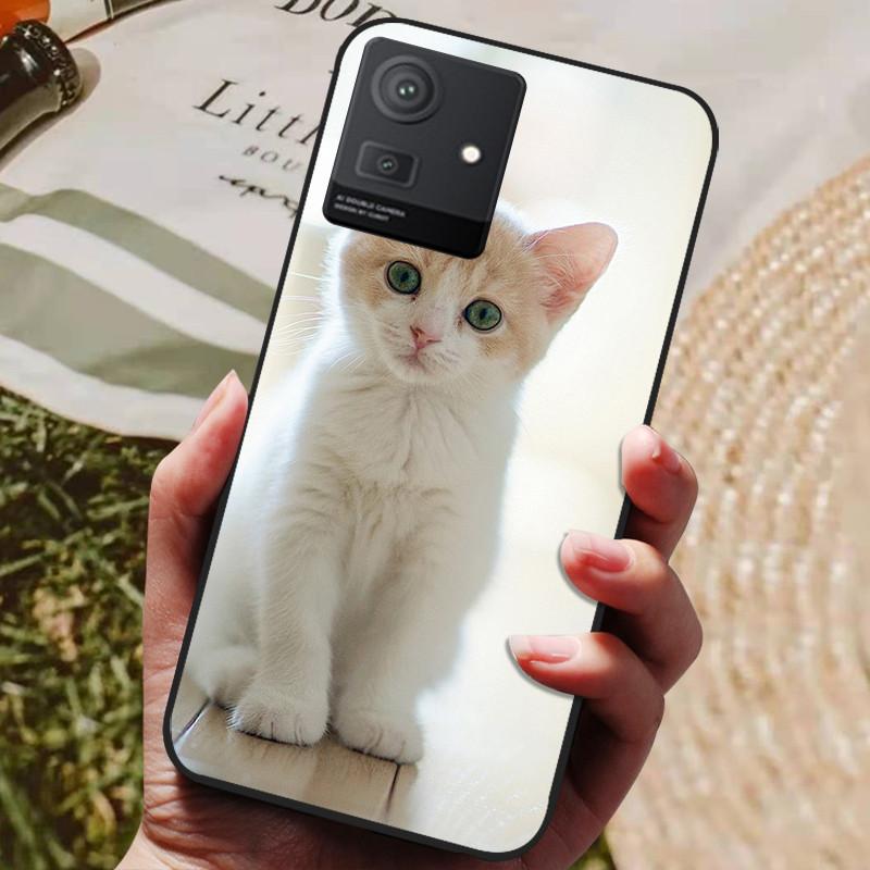 Para Cubot Note 50 Funda Cubot Note50 Fresca Pintada Silicona TPU Suave Cubierta para Cubot Note 50 Fundas Negras Protectoras Carcasas de Teléfono
