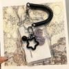 Creative Design Kpop Pocard Holder Transparent Card Holder Keychain Po Sleeves Bus Card Student Card Case Po Protector