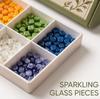 Cottage Garden Mosaic DIY Kit Glass Mosaic Craft Kit for Adults  Beginners Handmade Flower Garden Art Home Decor Handcraft Gift for Women/VINTAGE