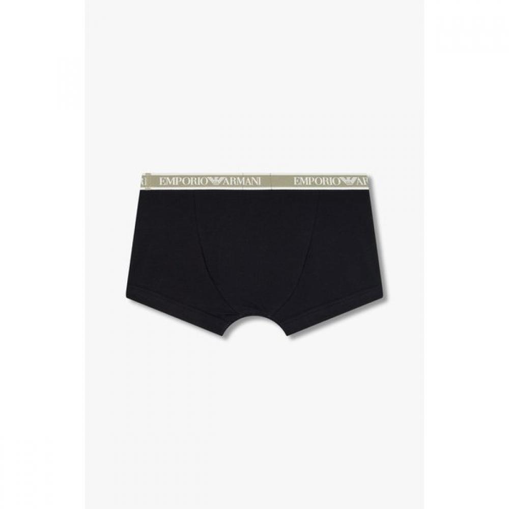 Emporio Armani Men S Cotton drawerS 2Set Eagle Pattern   Frame Logo 0815112315 0815112316 