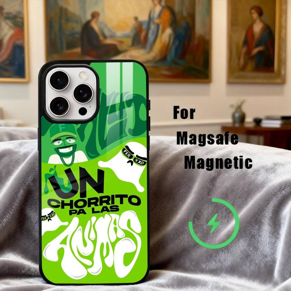 F-Feid-D F-Ferxxo S-SIXDO Singer  Phone Case For iPhone17,16,15,14,13,12,11 Plus,Pro Max Magnetic For Magsafe Wireless Charging