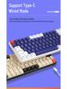 100-Key Wireless Bluetooth Mechanical Keyboard Kit - DIY, RGB, Hot-Swappable, Portable Mini Design