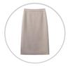 Woolen High-Waist A-line Midi Skirt for Women - Spring/Autumn 2025 Collection