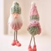 Xmas Ornament Plush Doll Pendant Snowman Christmas Tree Pendant  Home Decoration
