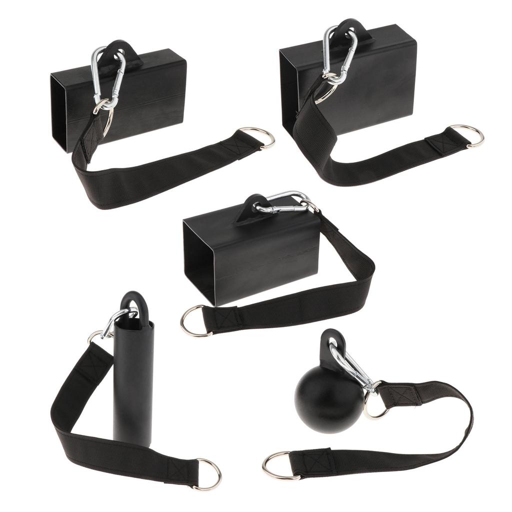 Grip Strengthener with Carabiner Rock Climbing Training Pinch Block Grip Training for Pull up Bar Cable Machine Accessories