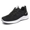 Shoes women's autumn new breathable fly-woven mesh running shoes women's flat-bottomed lightweight soft-soled sports shoes women