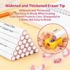 Pencil-Shaped Eraser Pen, Soft Eraser Tip, Easy To Sharpen, Precise Correction For Sketching, Note-Taking, Stationery Gift