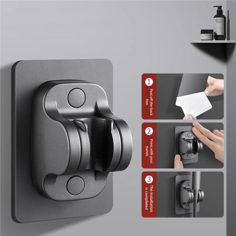 ABS Handheld Shower Head With Triple Sprays Function 130mm Coverage Area Water Filter Systems Bathroom Essential