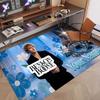 Custom Name Crystal Velvet Rug,Benson Boone Comfortable Anti Slip Floor Mat For Room Decoration