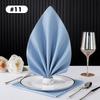 Cotton Western Table Napkins Reusable Placemat for Kitchen Wedding Decoration Hotel Special Absorbent No Lint Cup Wiping Cloth