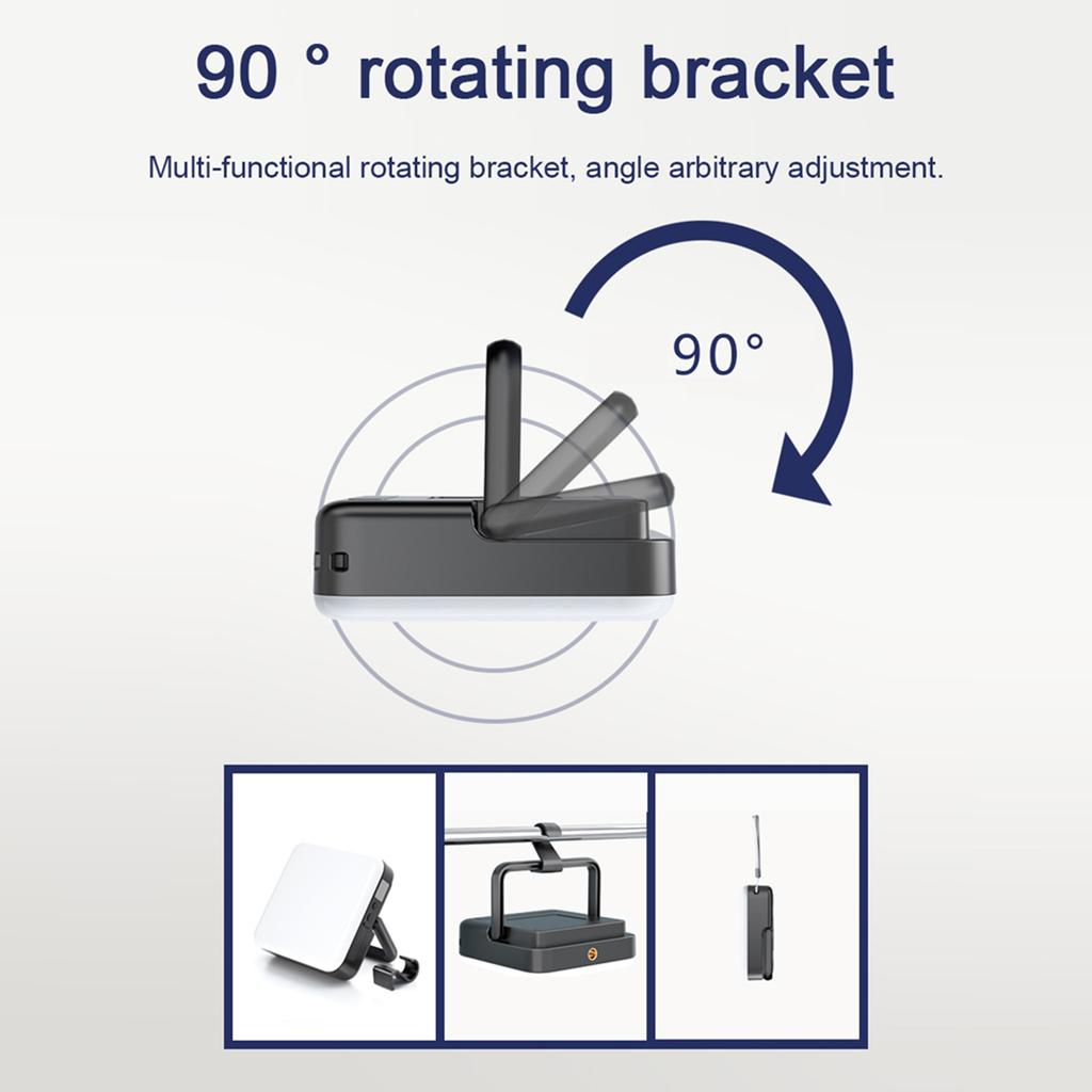 Multifunctional Camping Light LED Outdoor Large capacity Night Emergency Lights Dual Charging and Four Light Modes