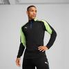 Men's Puma INDIVIDUALLIGA 1/4 ZIP sweatshirt black 65951502 r M