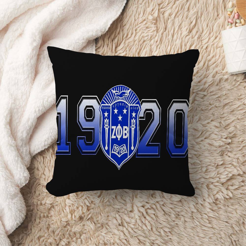 ZZeta Phi Beta Pillowcases Home Bedding Decorative Pillow Cover Wedding Super Soft Pillow Case