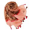Bohemian Ethnic Style Hand-Painted Bali Yarn Silk Shawl Scarf for Women