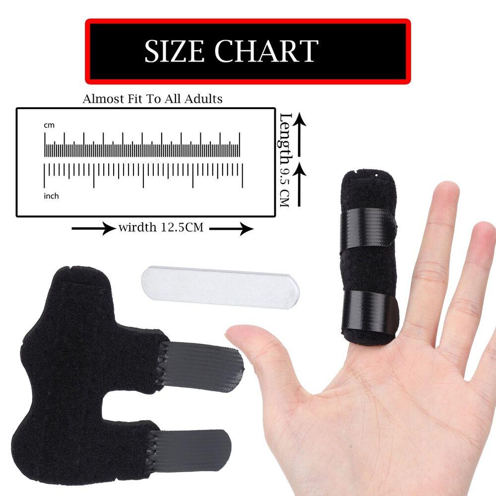 Vive Dual Trigger Finger Splint - Hand Support -Immobilizer For Middle