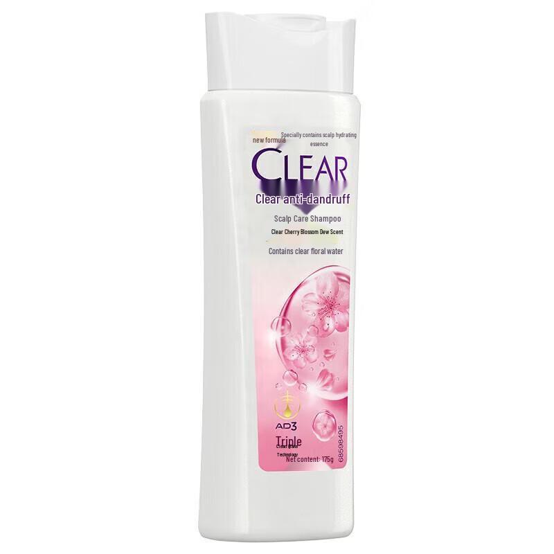 Clear Anti-Dandruff & Moisturizing Shampoo with Cherry Blossom Fragrance