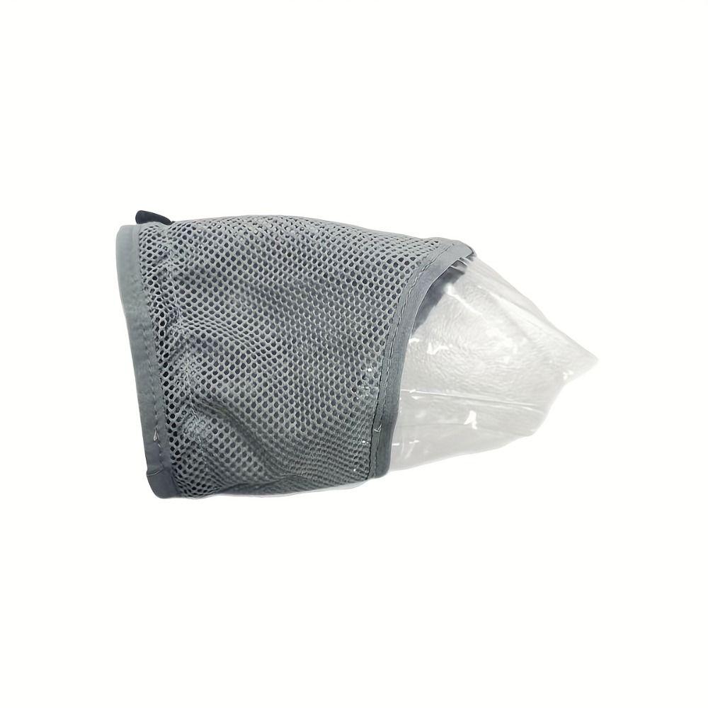 Nastavitelná šňůrka Anti-Licking Mask Průhledné vidění Pet Kočičí maska Kočičí náhubky Péče o domácí mazlíčky