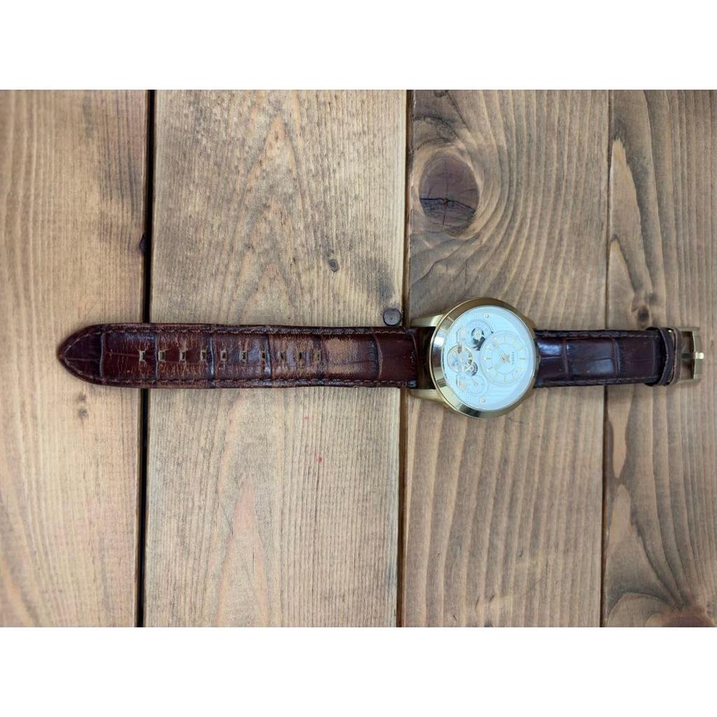 Used FOSSIL Skeleton Quartz Watch