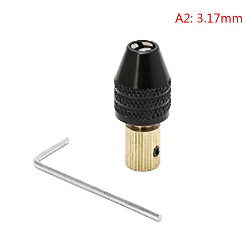 

Сверло 0,5-3,2 мм Электродвигатель Микропатрон Шестигранный адаптер для сверлильного патрона as the picture