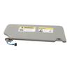 83280TG7A12ZB Left Driver Side Sun Visor Gray for Honda Pilot Ridgeline 2017-22