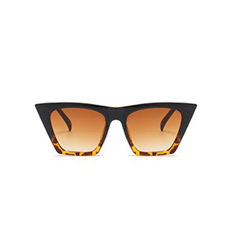 Twooo 113003 New Fashion Square Colorful Plastic Frame Women Sunglasses 2022