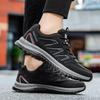 Stepping Shoes Spring Mesh Breathable Running Shoes Green Outdoor Thick Sole Comfortable and Lightweight Sports Shoes