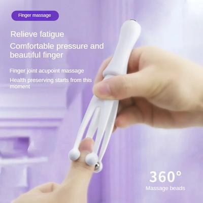 Fingermassagegerät, 360-Grad-Rollmassage, Gesundheitspflege-Tools, multifunktionaler Handgelenk-Kugeltyp, schlanker Handmassage-Clip