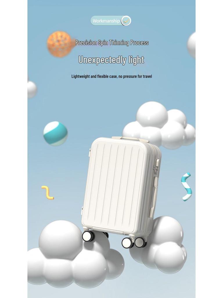 Universeller Rollkoffer - Robuster, langlebiger Reisekoffer mit Zahlenschloss für Männer, Frauen und Studenten