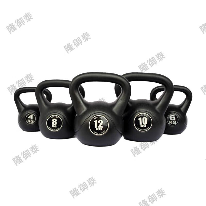 Longyutai Fixed Weight Rubber Coated Kettlebell