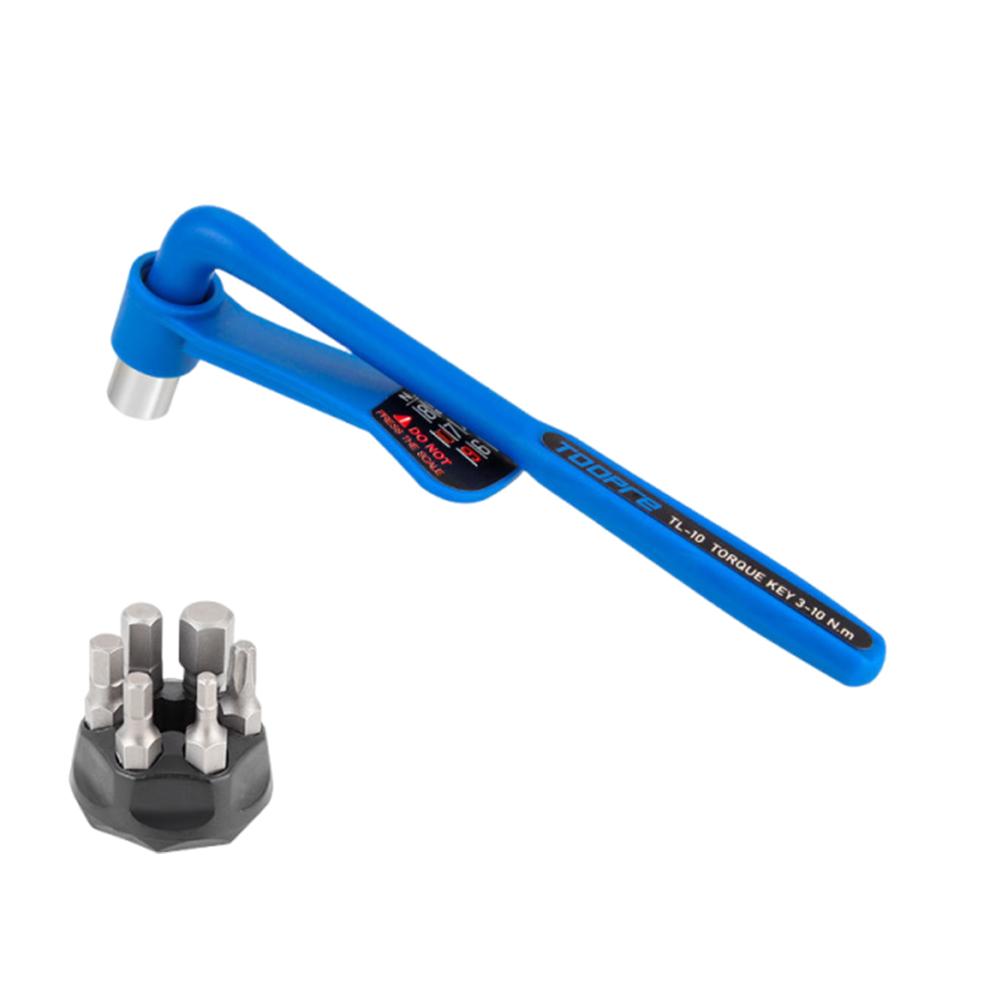Bike Torque Wrench with Nylon Handle Bike Torque Wrench Inner Hexagon Set 3-10N.m Bike Spanner Tool 10-20N.m for Bike Repair