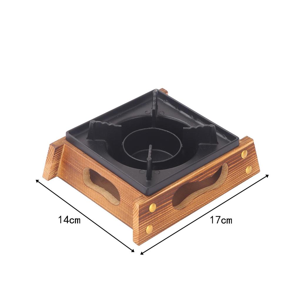 Portable Thickened Aluminum Alcohol Stove for Kitchen and Household Use