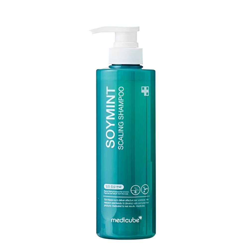 MEDICUBE Soy Mint Scaling Shampoo 490ml Cooling Scalp Care Deep Cleansing Shampoo