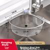 Stainless Steel Sink Strainer, Kitchen Sink Filter for Washing Dishes And Vegetables, Kitchen Waste Drainer, Triangular Basket