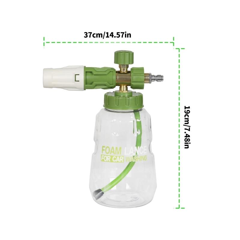 Professional Foam Tool with 1/4 Inch Quick Release Adapter Towel High Pressure Washer Foam Device for Auto Detailing