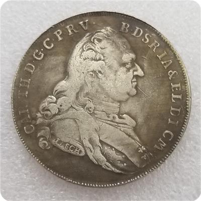 1782 Γερμανικά Αναμνηστικά Συλλεκτικά Αναμνηστικά Ασημένια Νομίσματα