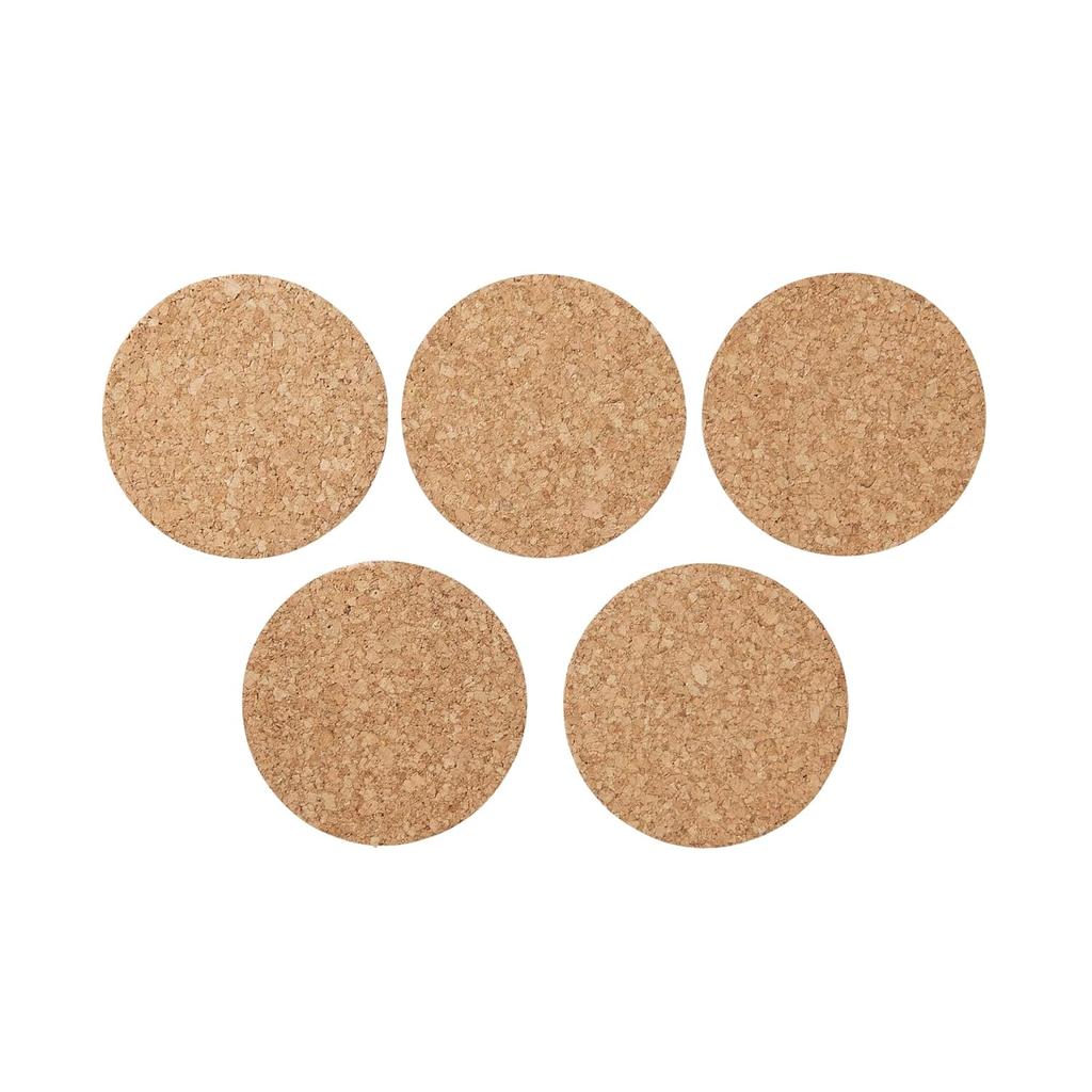 Muji Cork Coaster Approximately Diameter 9.5cm Set 5 MDA41A1A