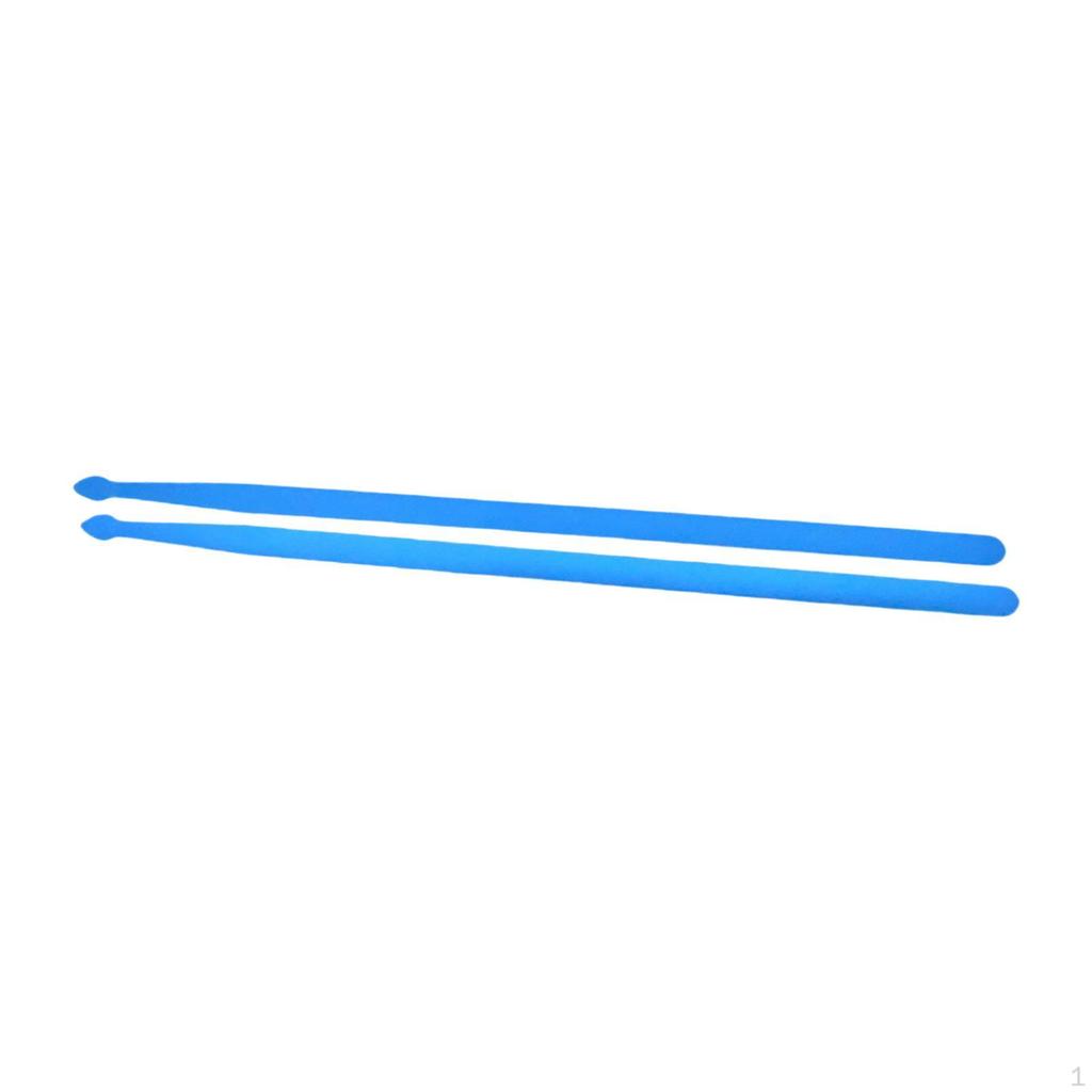 2 Pack Nylon Drumsticks with Night Light, Bright Glowing