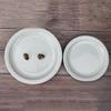 Abay Ceramic Wide-Rimmed Round Plate