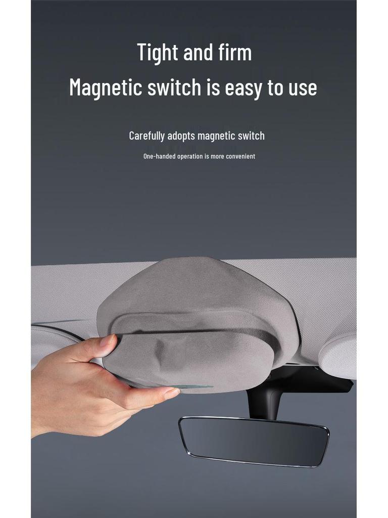 Tesla Model 3/Y Mocka Förvaringslåda för Glasögon