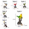 Niedliche Elster Bonsai Statue Cartoon Miniaturen Figur Desktop Dekoration Tierskulptur Rasen