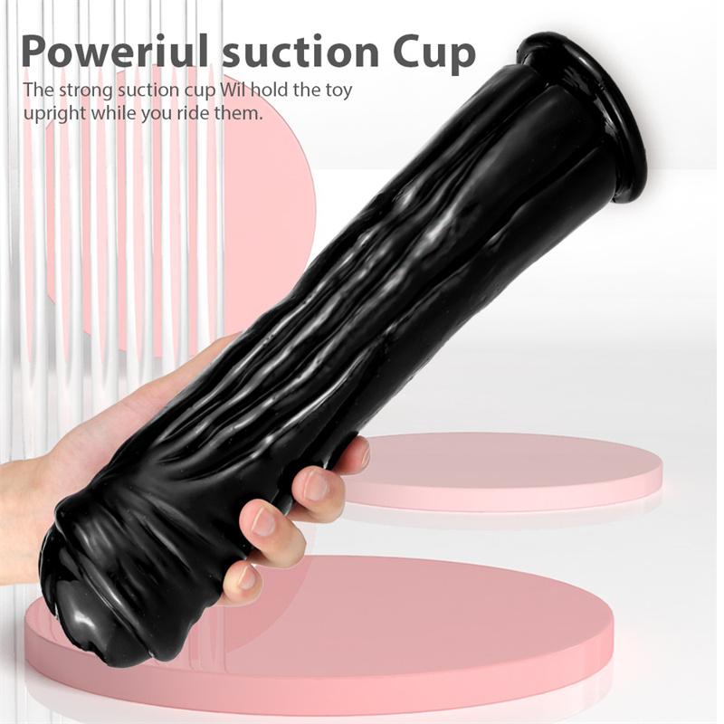 Giant Horse Oversized Imitation Phallus Female Masturbator Anal Plug To Expand Vagina Thick Long Horse Cock Adult Supplies