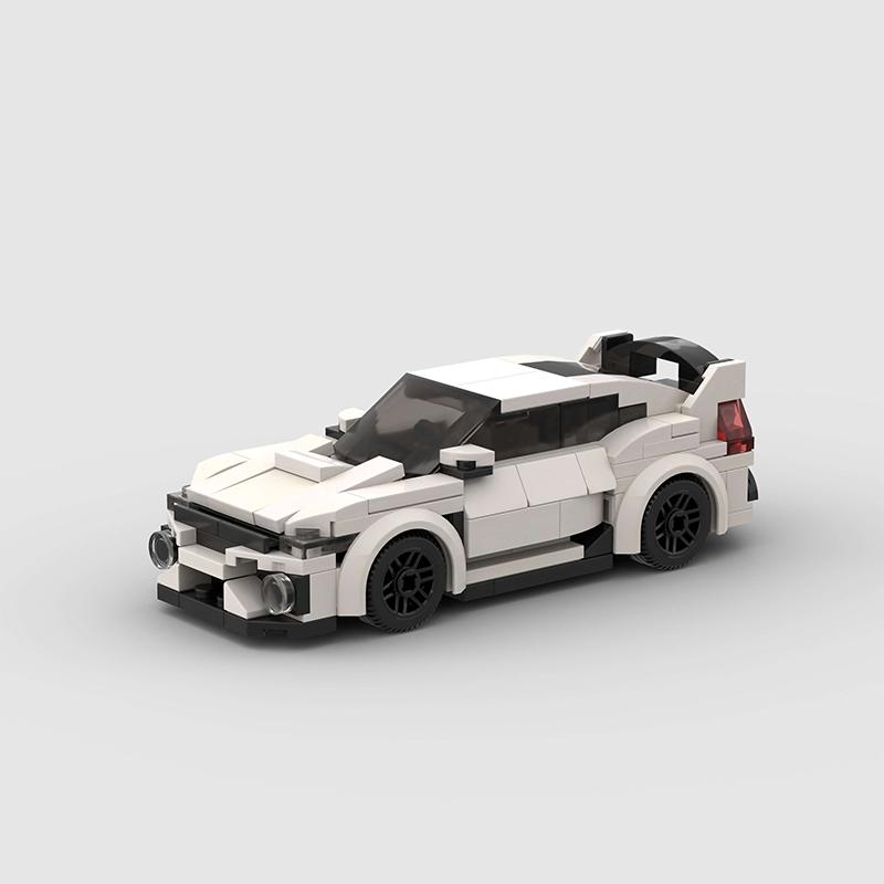 MOC Racing Car Assembly Model City Sports Car Building Block Creative Garage Toy Education Bricks Christmas Children's Gift
