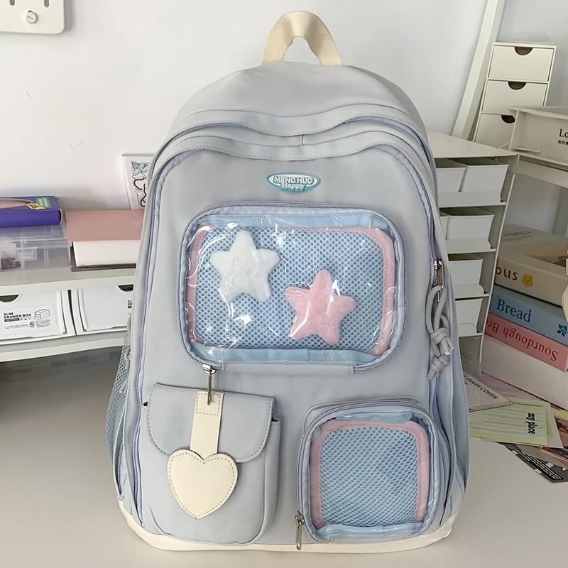 Children's Schoolbags Elementary School Girls Junior High School College Students Two Piece Set Large Capacity Backpacks