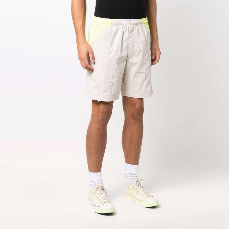 Y-3 FW21 Detail Elastic Waist Casual Shorts Men shorts Beige HF7065