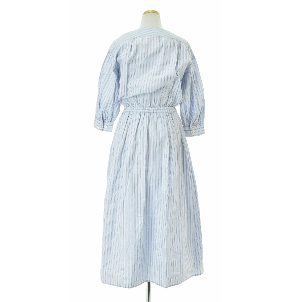 [Used] IENA / IENA 23SS 23040900405020 Volume sleeve flare dress maxi 3/4 sleeve dress [cacgafbf-l]