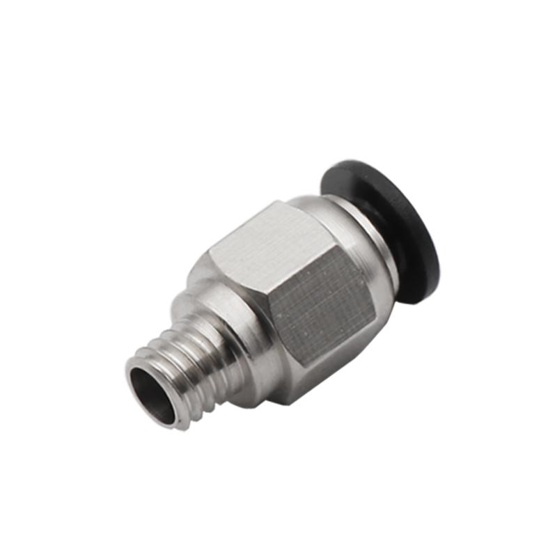 Mingtai 4MM Teflon PC4-01/M6 Pneumatic Quick Connector for 3D Printer Parts
