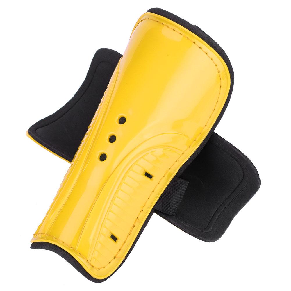 1 Pair Adult Child Football Sports Shinguards Soccer Ball Shin Guards Legs Protector Yellow