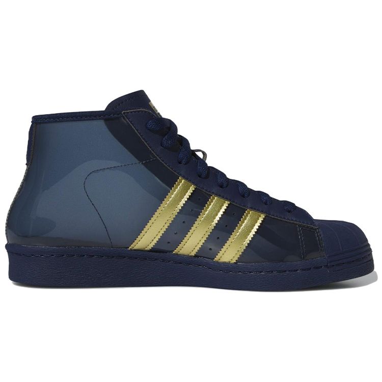 Adidas Blondey McCoy X Pro Model ADV Night Indigo Men Sneakers Blue Gold-Metallic IG0845